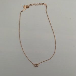 Kendra Scott Rose Gold Necklace
